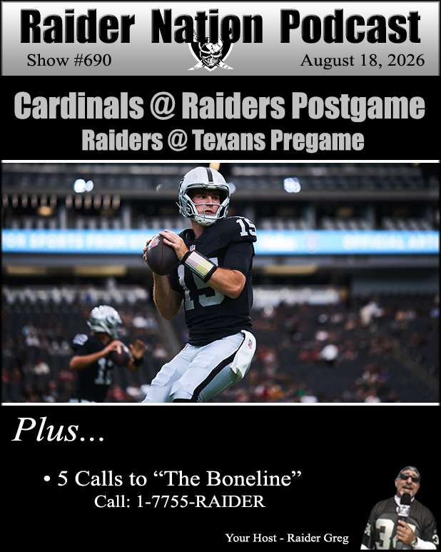 Raider Nation Podcast Banner
