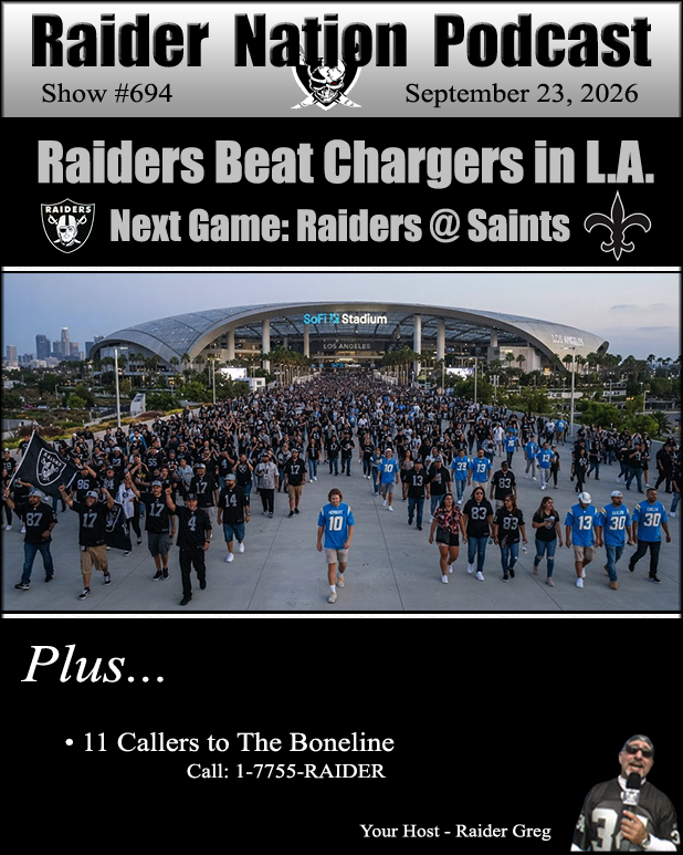 Raider Nation Podcast Banner