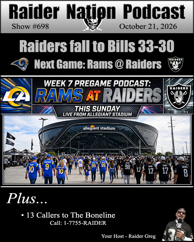 Raider Nation Podcast Banner